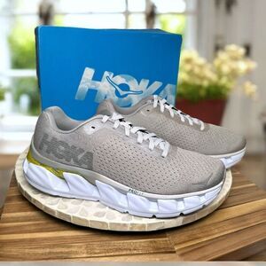Hoka One One Elevon Supportive Running Shoes Nimbus Cloud Drizzle 1019267 Men’s